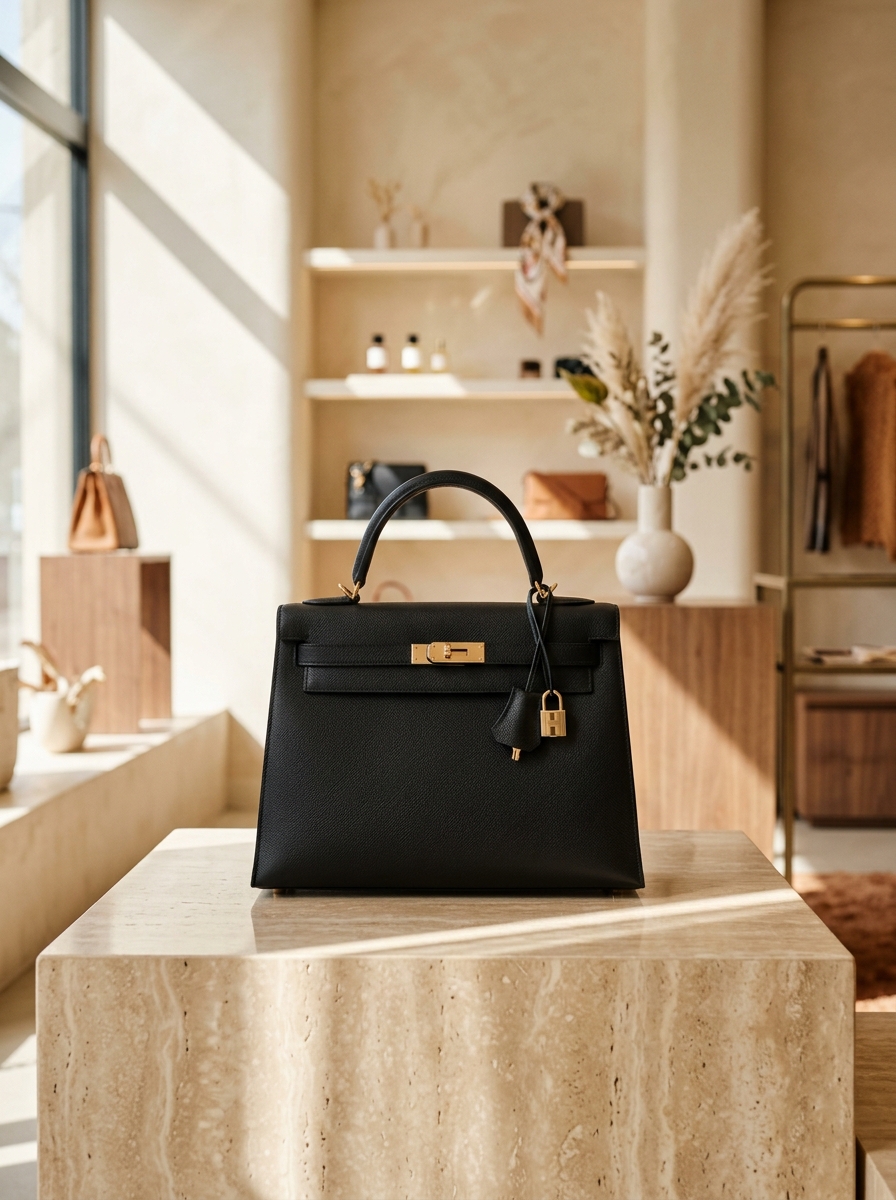 Style 1599 Executive Satchel in Saddle Cognac